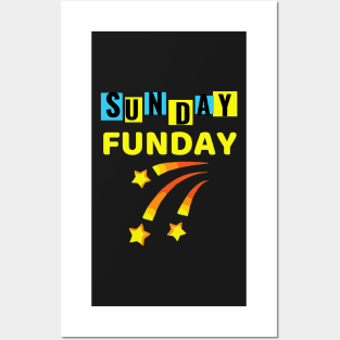 Sunday Funday - Sunday Brunch Drinking - Sunday Brunch Drinking Funny Posters and Art